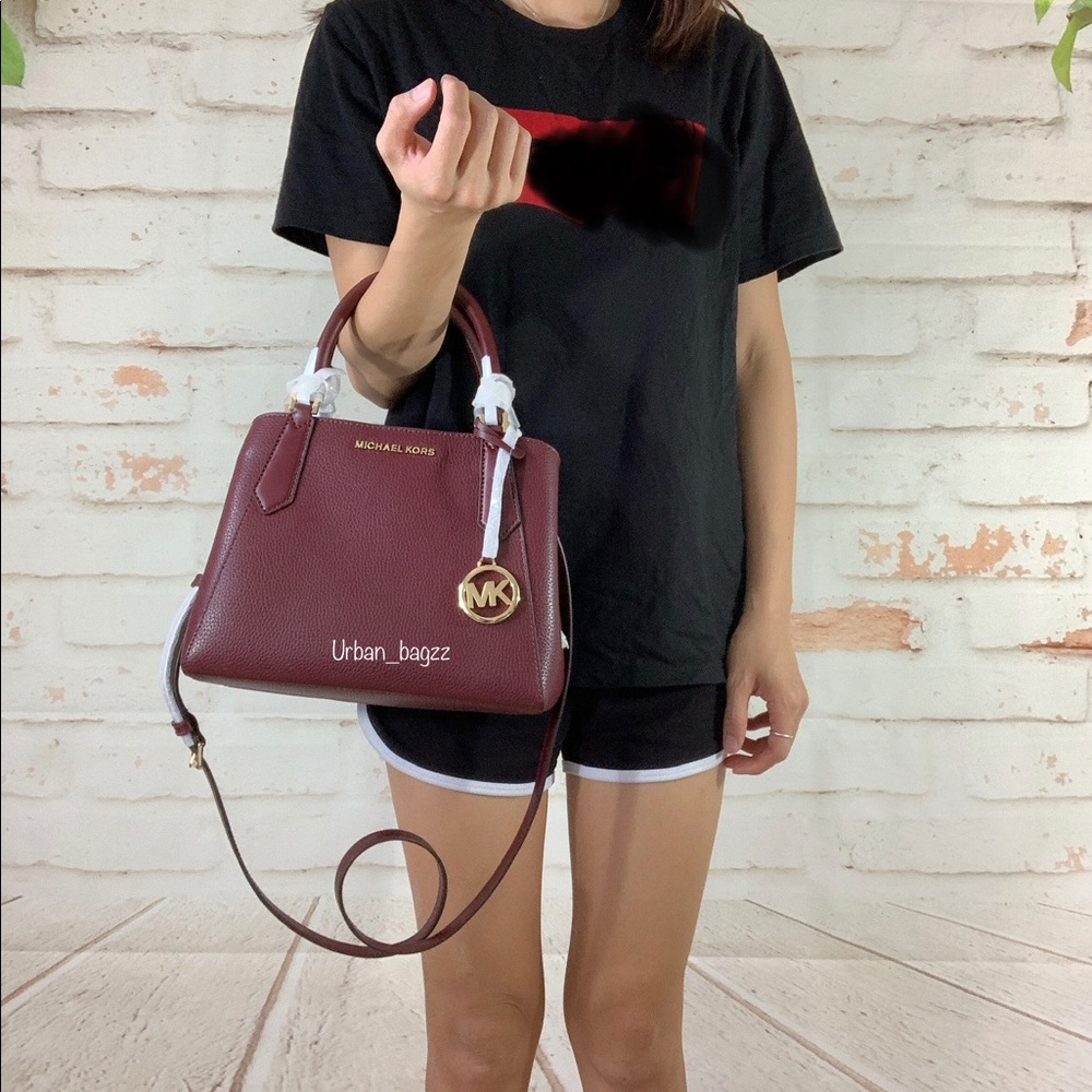 Michael Kors Kimberly Small Satchel - Picture 5 of 8